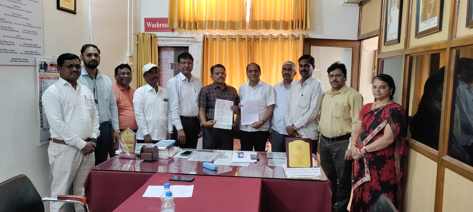 MOU with XYZ Institute